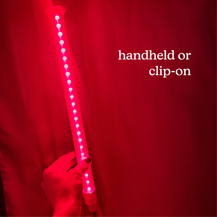Dual Red Light Wands for Sauna