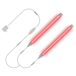 Dual Red Light Wands for Sauna