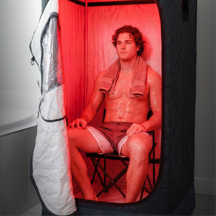 Dual Red Light Wands for Sauna