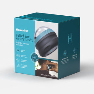 Homedics® IcyGlide™ Massage Roller Ball gives relief for every body