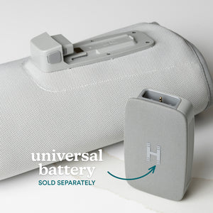 Main product with universal controller which has 5-hour runtime. controller is not included with main product.