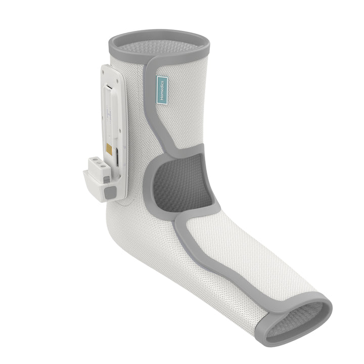 Modulair Compression Foot Wrap with separate universal controller with 5-hour runtime. Universal controller sold separately