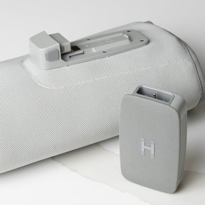 Main product with universal battery which has 5-hour runtime.