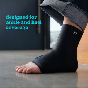 Homedics Hot and Cold Relief Gel Ankle Sleeve is designed for Ankle and Heel coverage