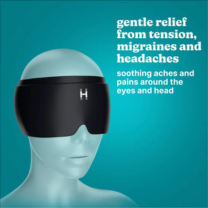 Homedics Hot and Cold Relief Gel Head Sleeve provides gentle relief from tension, migraines and headaches. Soothing  aches and pains around the yes and head