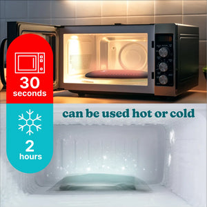 Homedics Hot and Cold Relief Gel Hand Sleeve can be used hot or cold