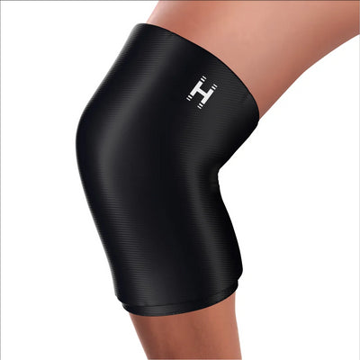 Homedics Hot and Cold Relief Gel Knee Sleeve has breathable and flexible fabric. Comes with 2-year guarantee