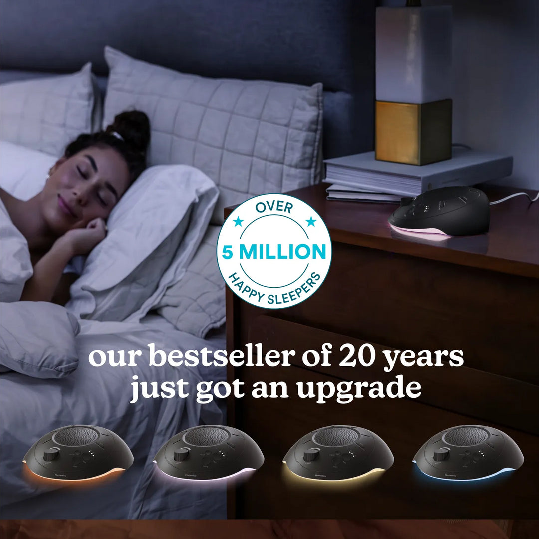 Night | Homedics Portable Sound Machine with Light