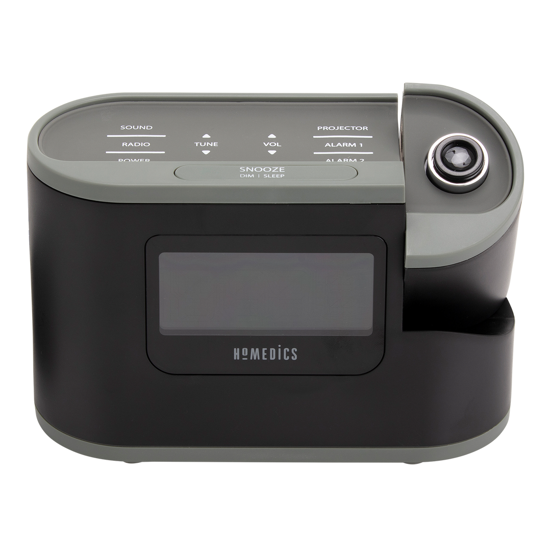 Front view of the Homedics Soundspa Recharged