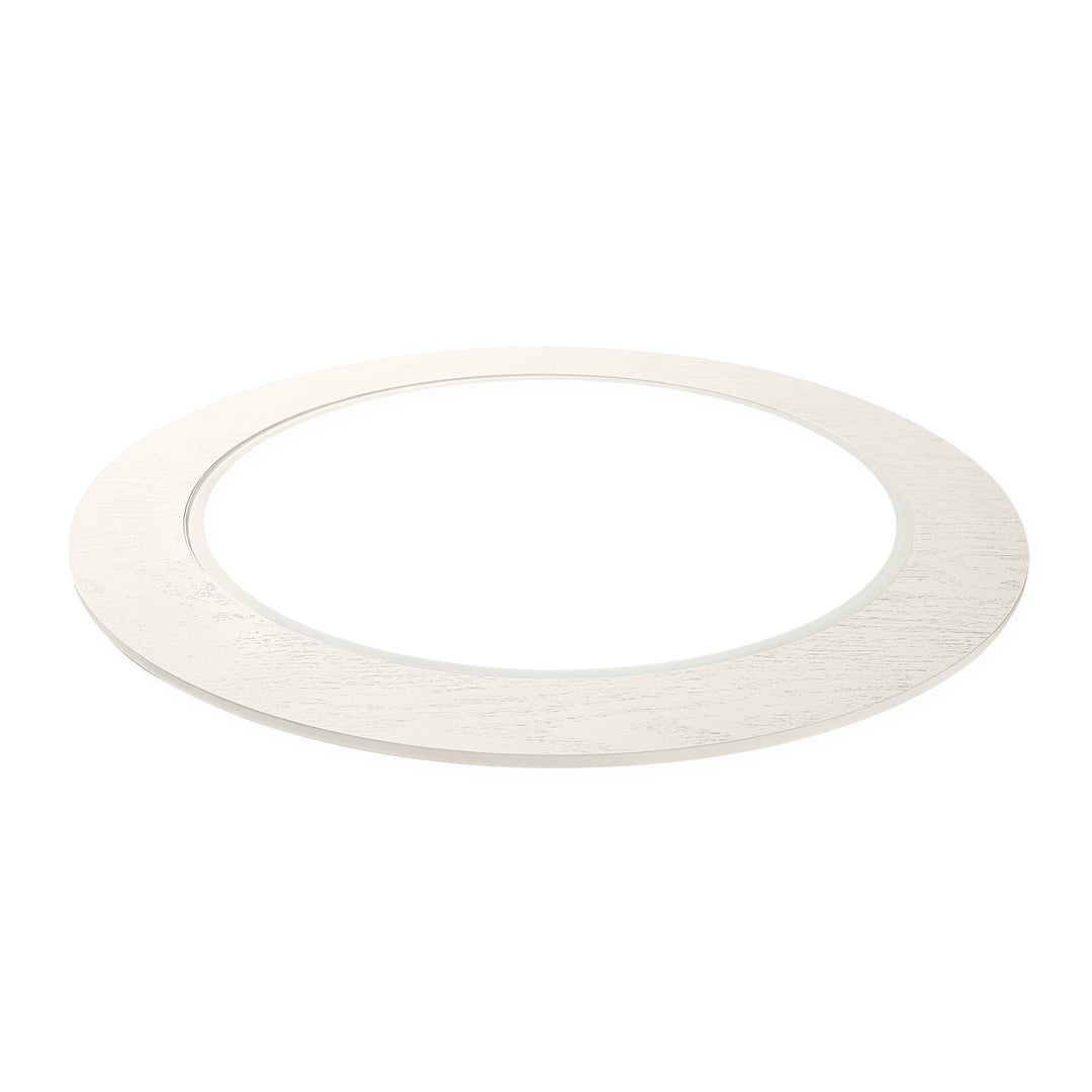 Walnut | drift 21" wood ring comes in cream and black to compliment your favorite drift 21"