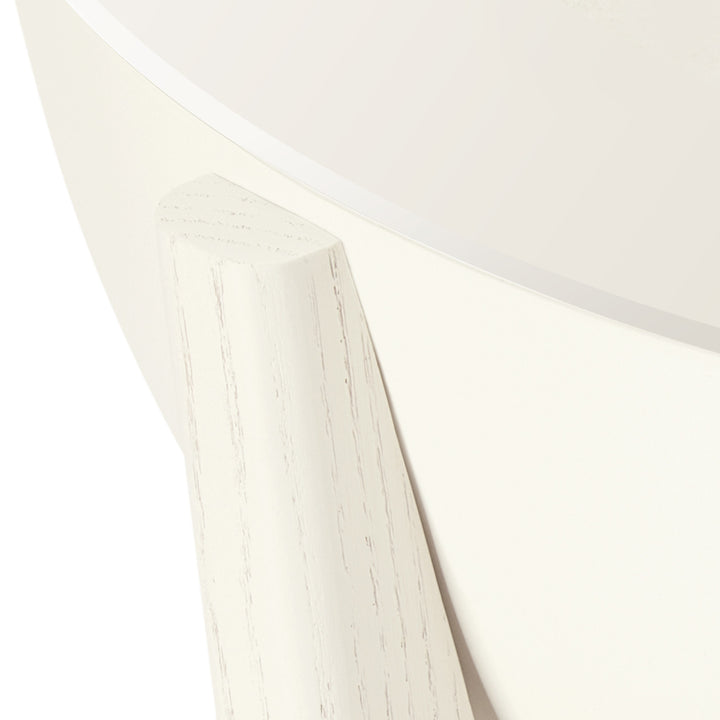 White Wash | drift 21" wood stand has wood accents that compliment your drift 21"