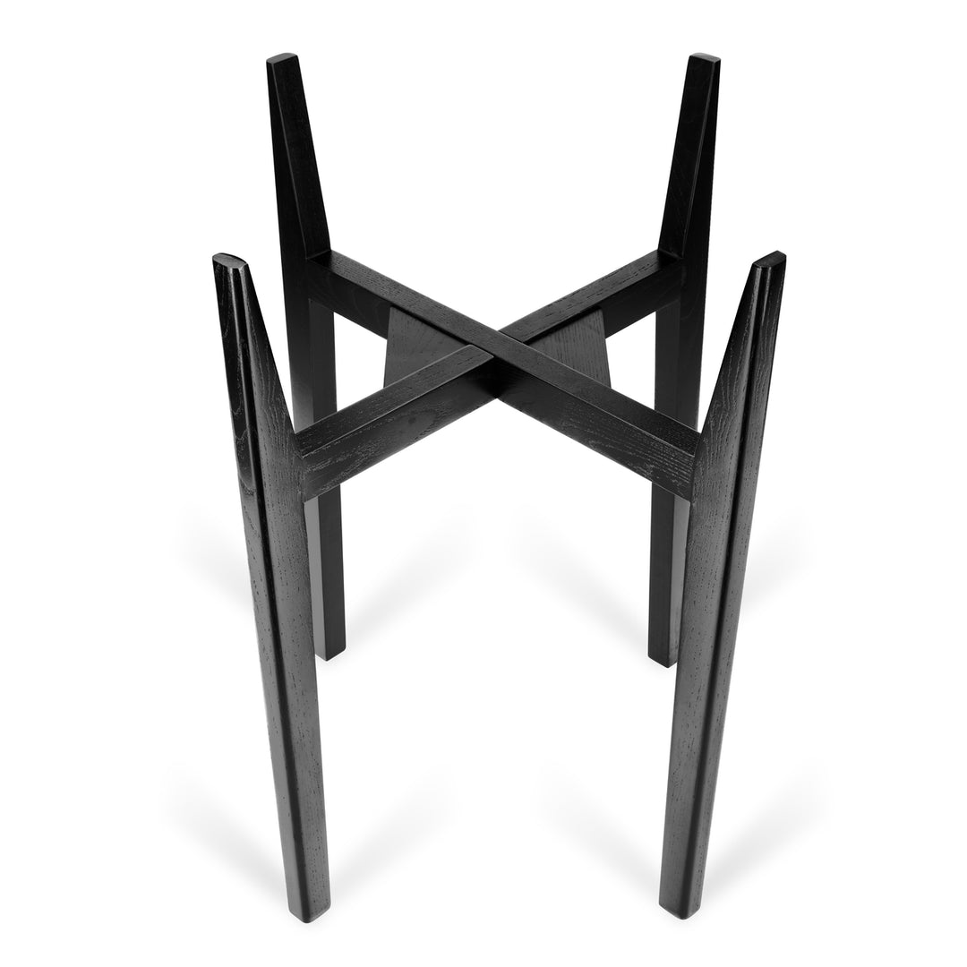 Walnut | drift 16" wood stand fits well in any space