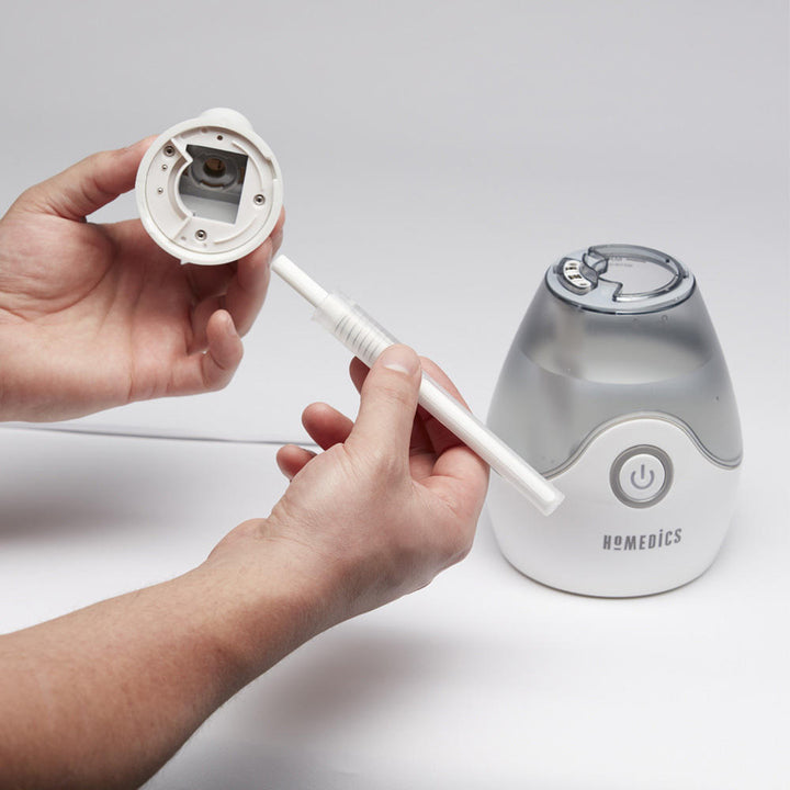 Opened view of the Homedics Personal / Portable Ultrasonic Cool Mist Humidifier