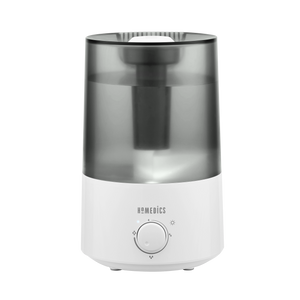 Front view of the Homedics TotalComfort Adjustable Mist Ultrasonic Humidifier