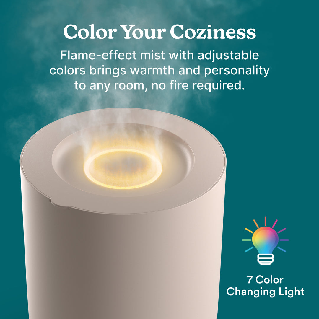 Deluxe Fireside Ultrasonic Humidifier