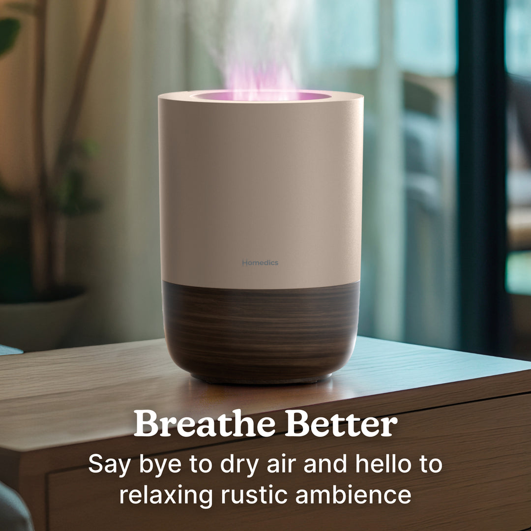 Deluxe Fireside Ultrasonic Humidifier