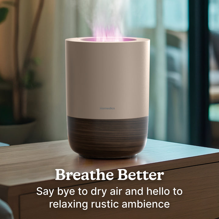 Deluxe Fireside Ultrasonic Humidifier