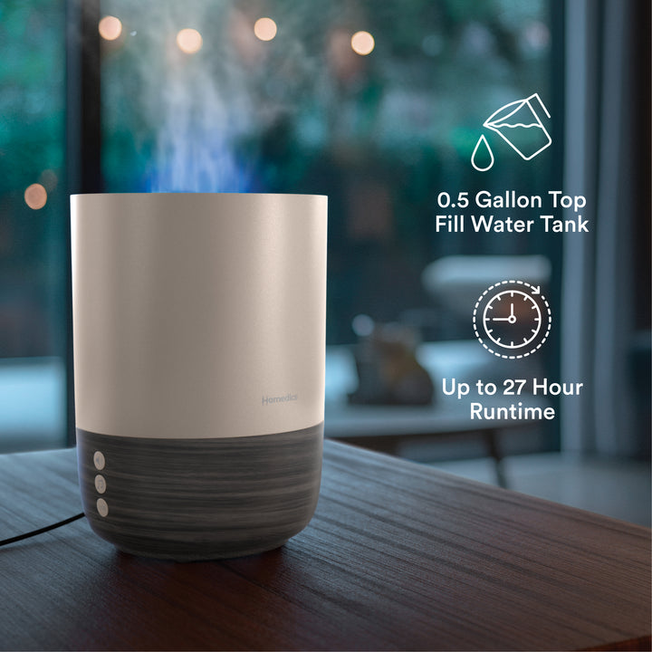 Deluxe Fireside Ultrasonic Humidifier