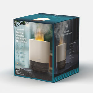 Deluxe Fireside Ultrasonic Humidifier