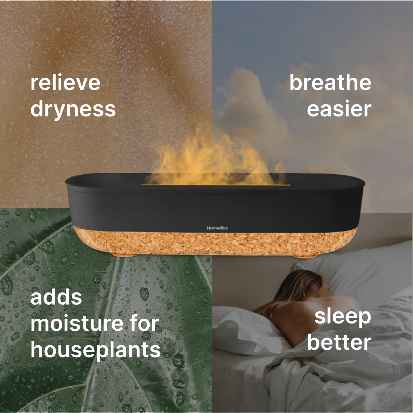 Homedics® Medium Ultrasonic Humidifier