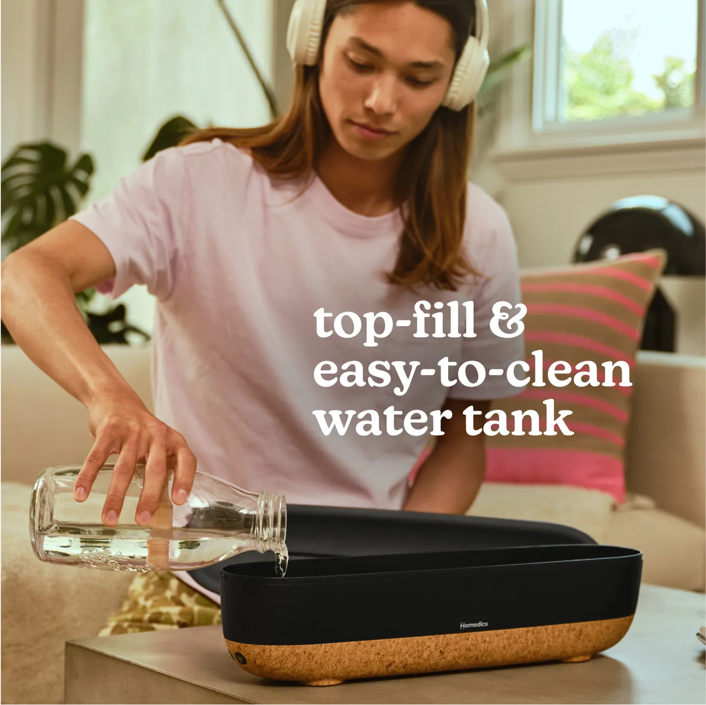 Homedics® Medium Ultrasonic Humidifier