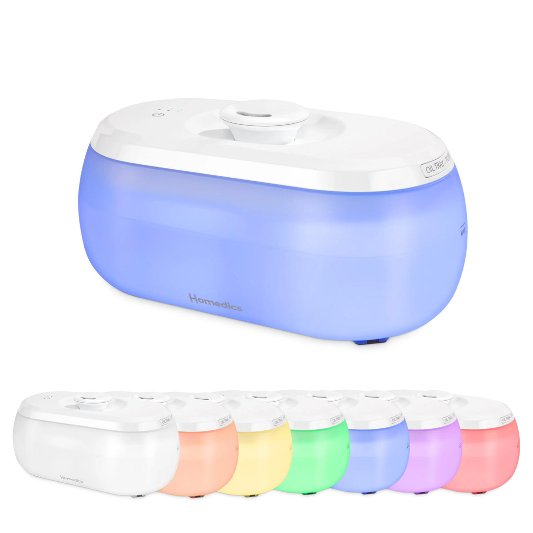 Homedics® Ultrasonic Humidifier CMTF14 comes in multiple colors