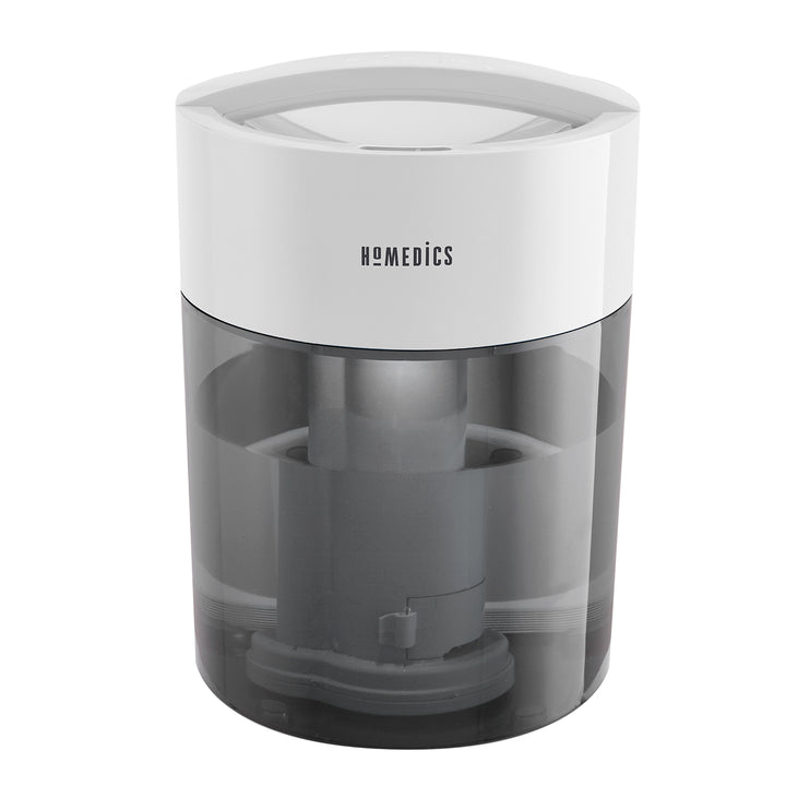 Grey | Customer cleans water tank of the Homedics TotalComfort UV-C Ultrasonic Humidifier