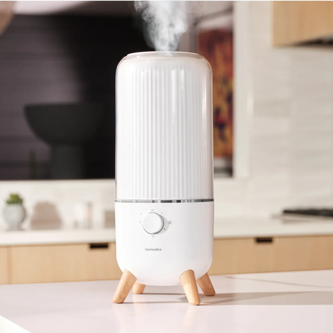 Image showing features of the Homedics® Ultrasonic Humidifier