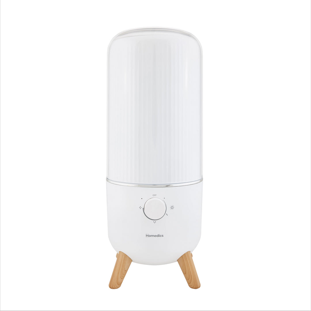 Image showing benefits of the Homedics® Ultrasonic Humidifier