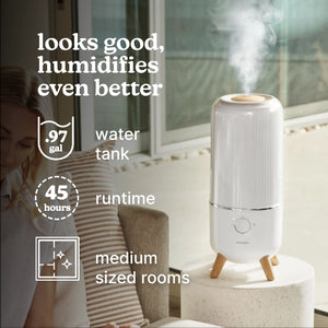 Image showing features of the Homedics® Ultrasonic Humidifier