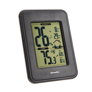 Front view of Homedics Indoor Humidity Monitor - Alternate angle