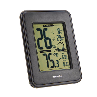 Front view of Homedics Indoor Humidity Monitor - Alternate angle
