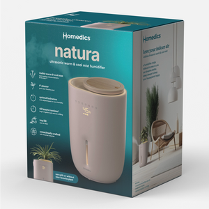 Natura Ultrasonic Warm & Cool Mist Humidifier
