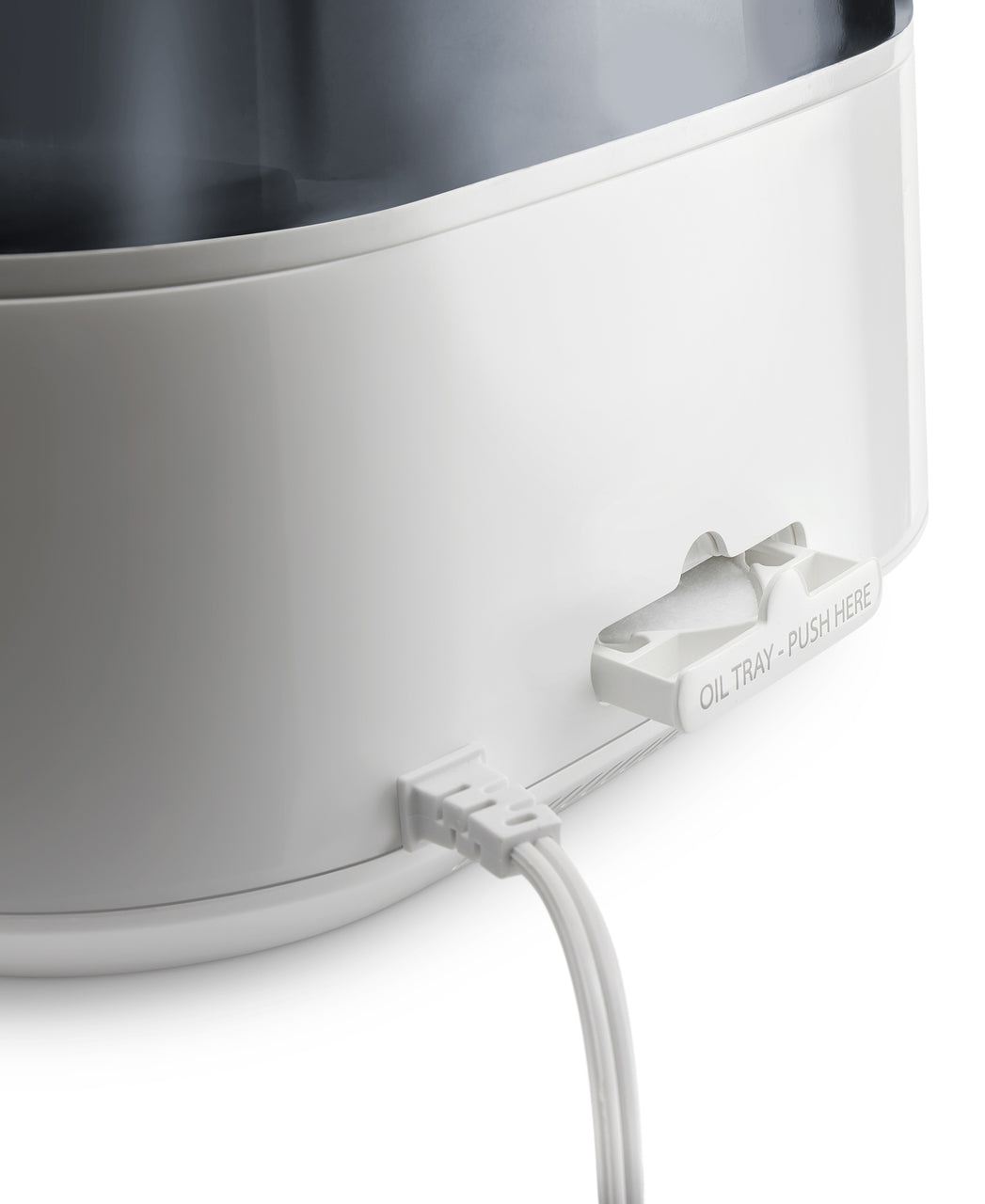 image shows backview of Homedics® Warm/Cool Ultrasonic Humidifier