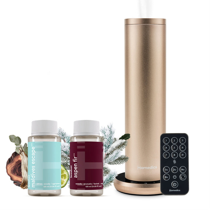 SereneScent™ Waterless Home Fragrance Diffuser & Oils Set