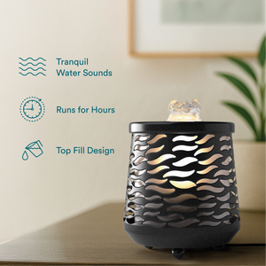 Homedics Indoor Relaxation Fountain with Light & Sound