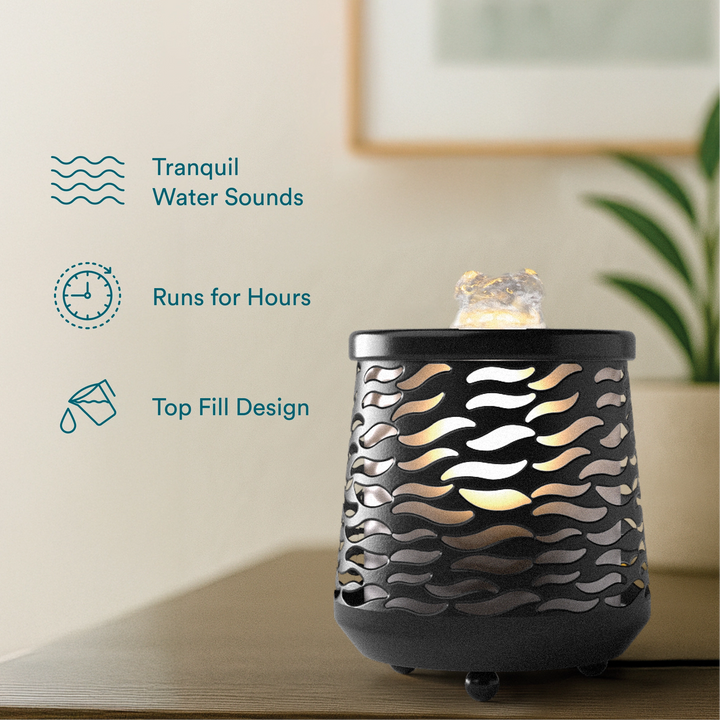 Homedics Indoor Relaxation Fountain with Light & Sound