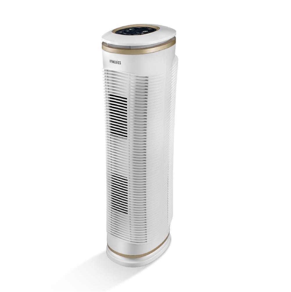 Angled view of the Homedics TotalClean PetPlus Air Purifier