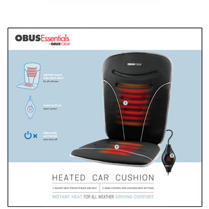 Back & Seat Heated Car Cushion