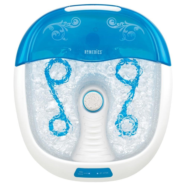Top-down view of the Homedics Pedicure Spa Footbath with Heat