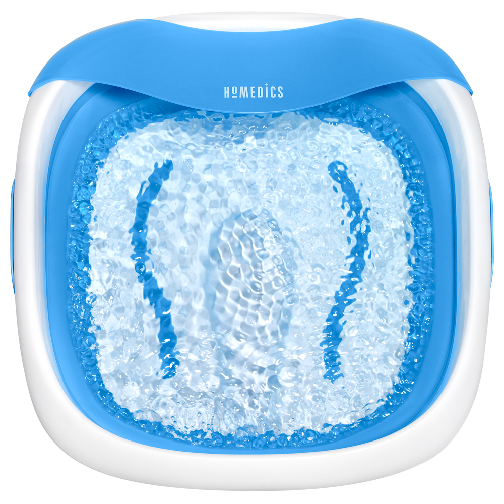 Compact Pro Spa Collapsible Footbath - Lifestyle in Use  - Homedics Canada