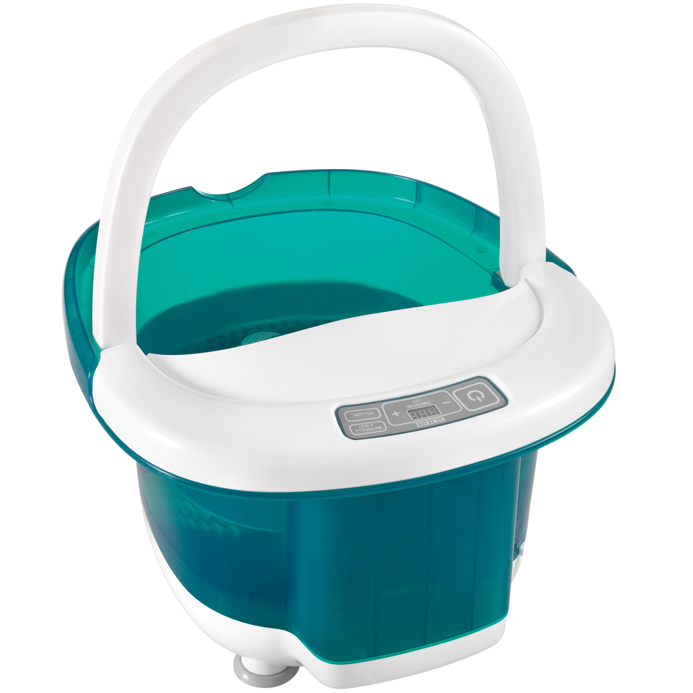 Back angled view of the Homedics Deep Soak Duo Footbath with Poweroll Massage