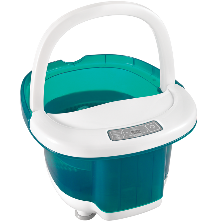 Back angled view of the Homedics Deep Soak Duo Footbath with Poweroll Massage