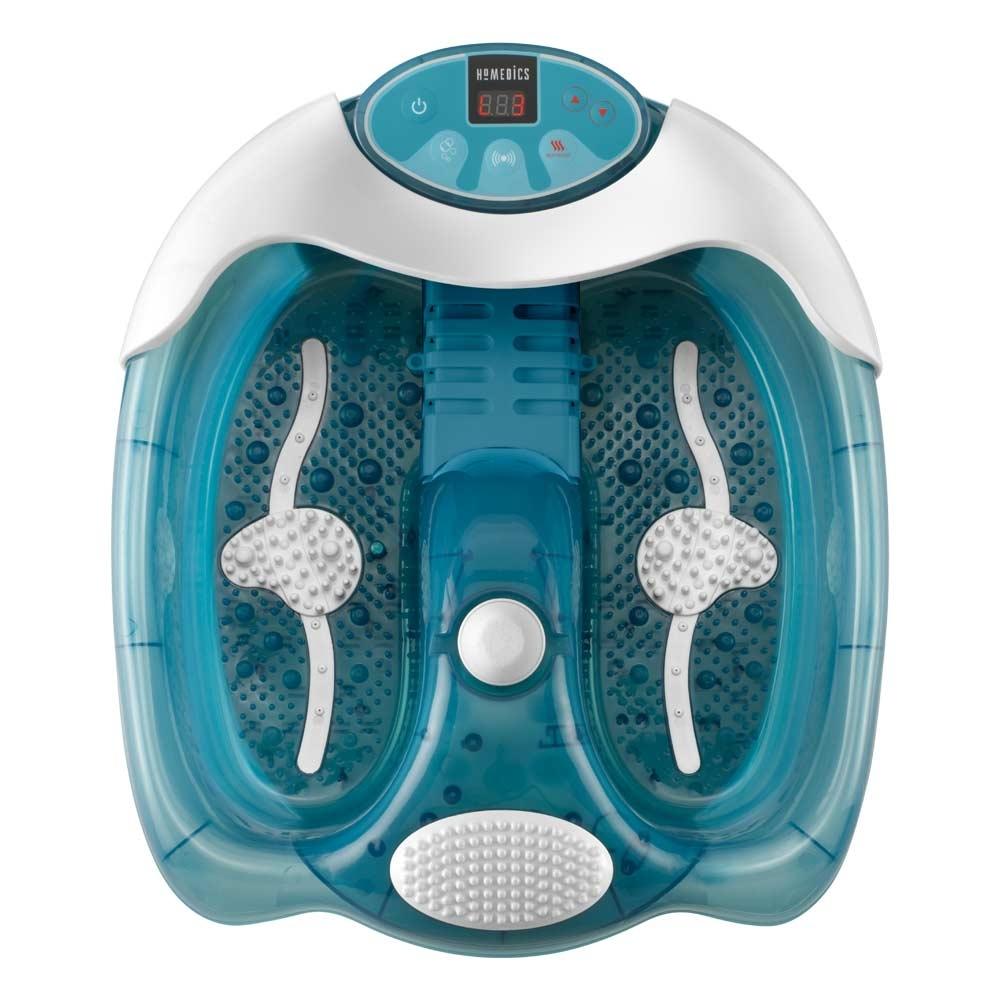 Top-down view of the Homedics Premier Pedicure Footbath with Heat Boost Power