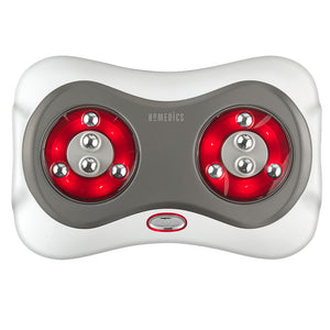 Shiatsu Deluxe Foot Massager With Heat - Top View with Heat - HoMedics Canada
