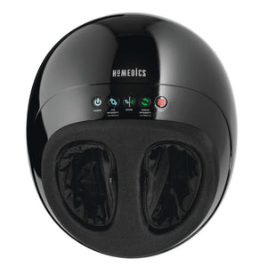 Grey | Top-down view of the Homedics Shiatsu Air Pro Foot Massager with Heat