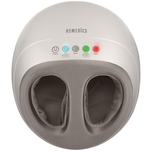 Grey | Top-down view of the Homedics Shiatsu Air Pro Foot Massager with Heat