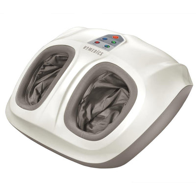 Back angle view of the Homedics Shiatsu Air 2.0 Foot Massager with Heat