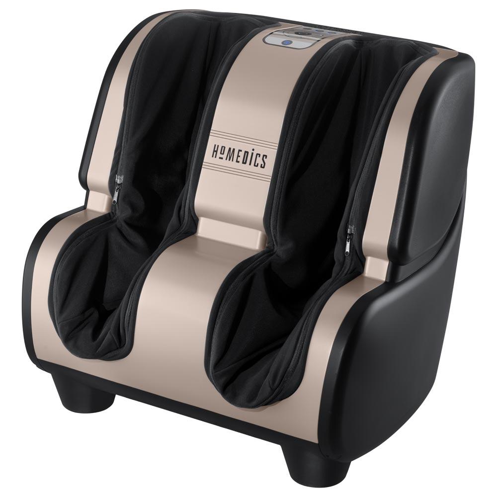 Homedics Therapist Select 2.0 Foot and Calf Massager with Soothing Heat removable liners