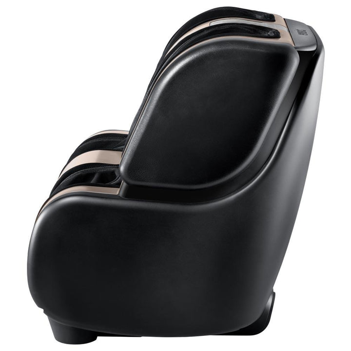 Profile view of the Homedics Therapist Select 2.0 Foot and Calf Massager with Soothing Heat